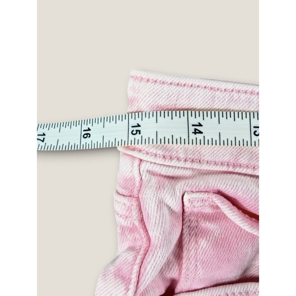 Levi's 721 High Rise Skinny Jeans 30 Pink Acid Wash Pastel Aesthetic Denim - Picture 4 of 8